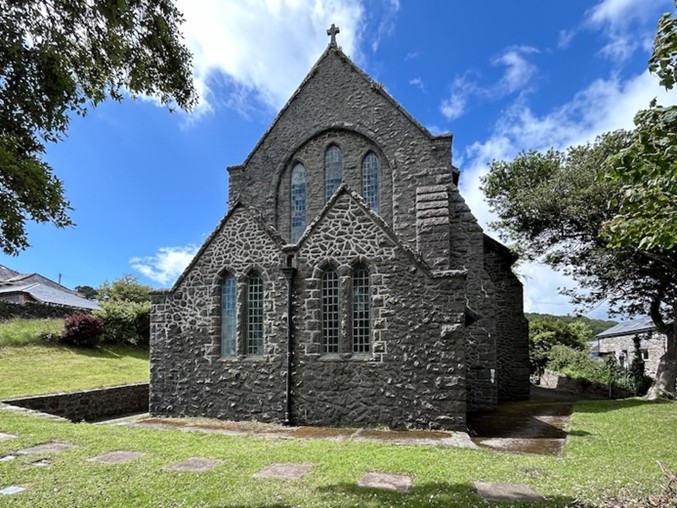 Cyngar Sant, Borth-y-Gest