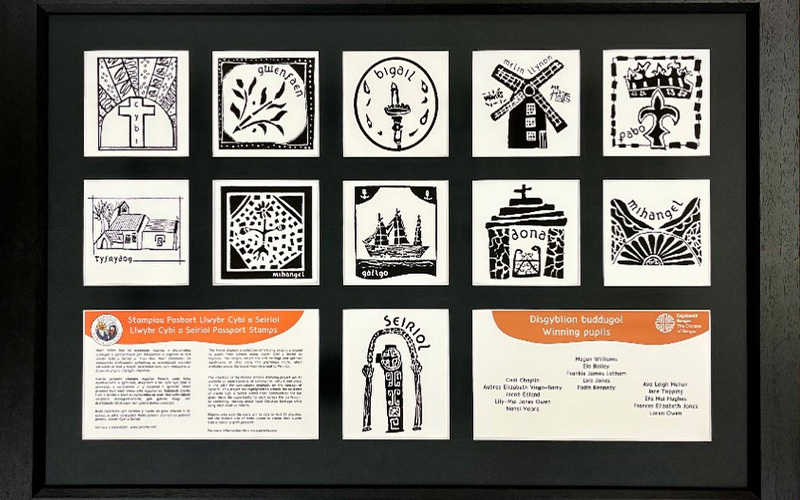 Llwybr Cybi a Seiriol Stamps